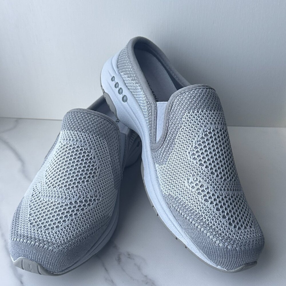 Easy Spirit Women’s Takeknit 2 Slip On Gray Size